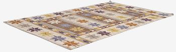 Märta Måås-Fjetterström, a 'Höstmattan' carpet, flat weave, c. 295 x 182 cm, signed MMF.