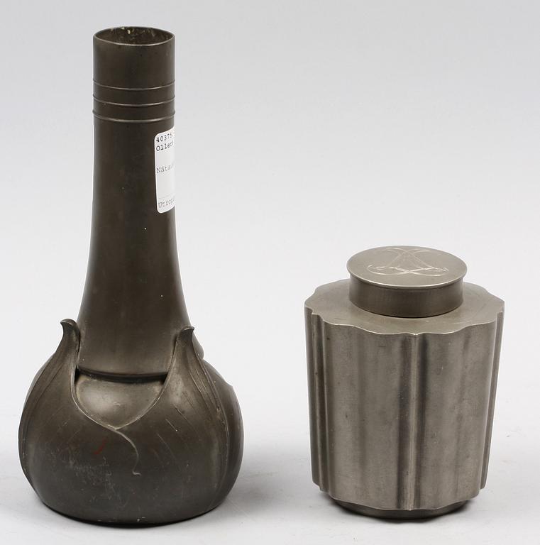 PARTI TENN, 2 delar. Bl a Edvin Ollers 1938.