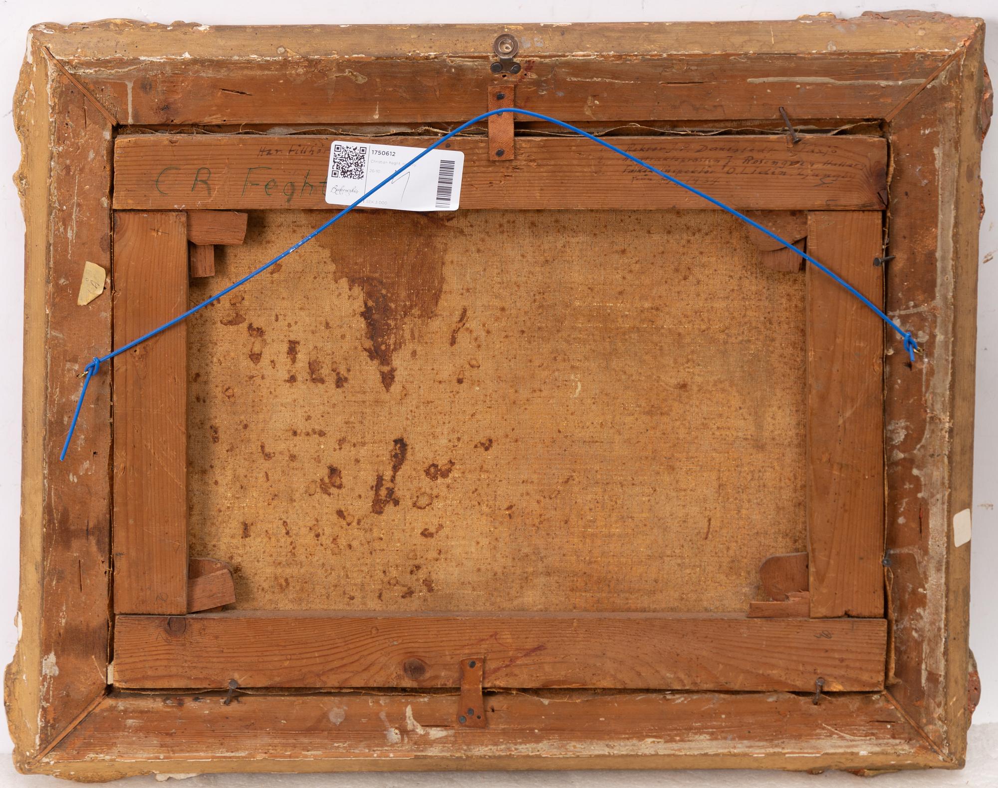 Christian Feght, Shipwreck.
