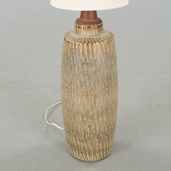 GUNNAR NYLUND, bordslampa, stengods, "Rubus", Rörstrand, 1950/60-tal.