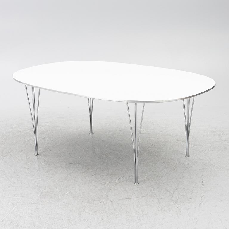 Bruno Mathsson & Piet Hein, table, “Superellipse”, Fritz Hansen, Denmark.