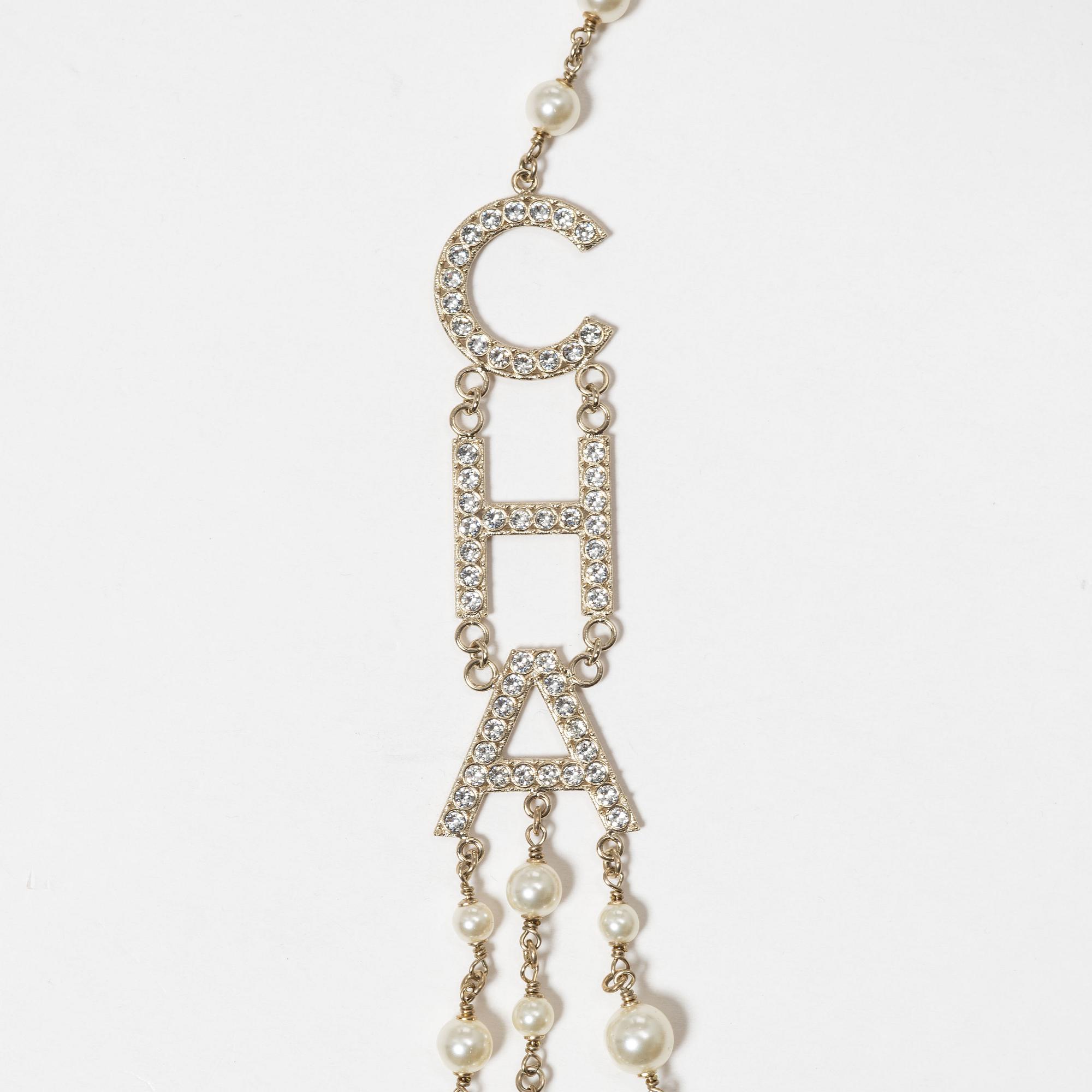 Chanel, necklace, "The Letters Necklace".
