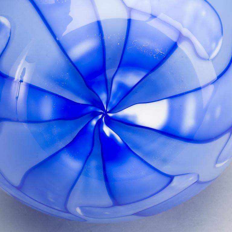 A Salviati Murano glass vase.