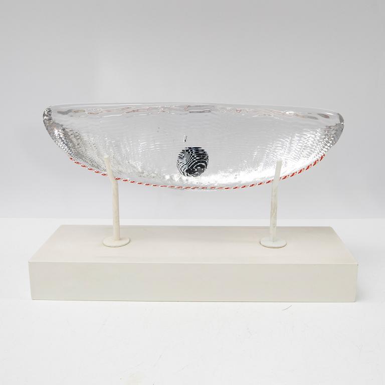 Bertil Vallien, sculpture, glass, Kosta Boda.