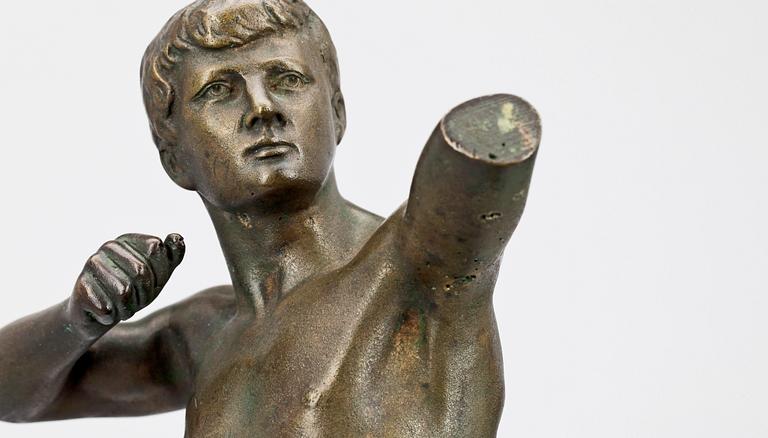 OKÄND KONSTNÄR, skulptur, brons, 1900-tal.