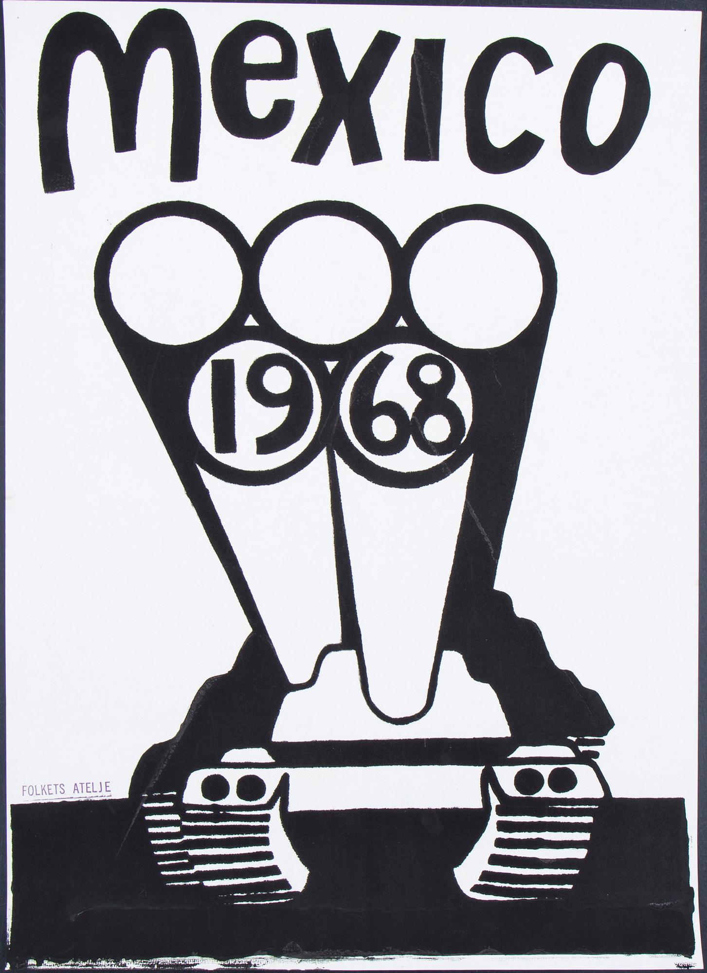 Political art, 8 posters from Sweden.