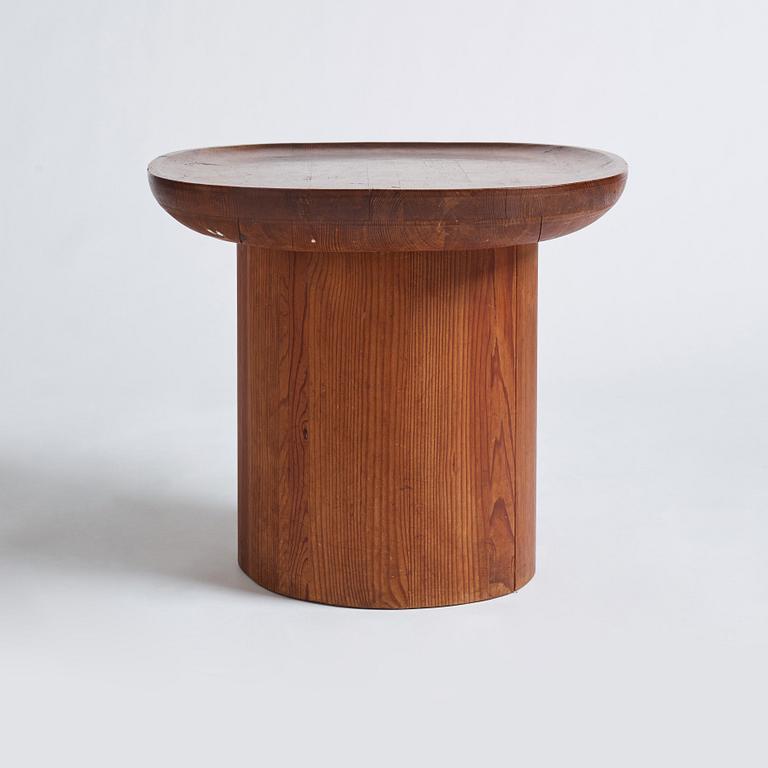 Axel Einar Hjorth, a stained pine 'Utö' table, Nordiska Kompaniet, 1930s.