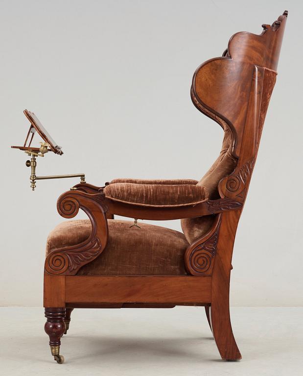 A Russian 19th century reading chair.