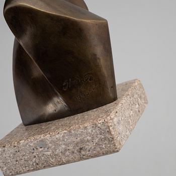 Stan Wys, sculpture, bronze, signed and numbered 4/4 AP, dated 1993.