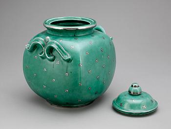 LOCKURNA, keramik, "Argenta" Wilhelm Kåge, Gustavsberg, 1900-talets mitt.