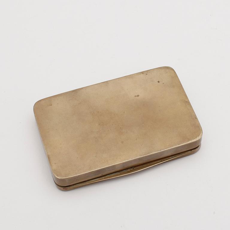 DOSA, förgylld mässing, senempire, omkr 1800-talets mitt.