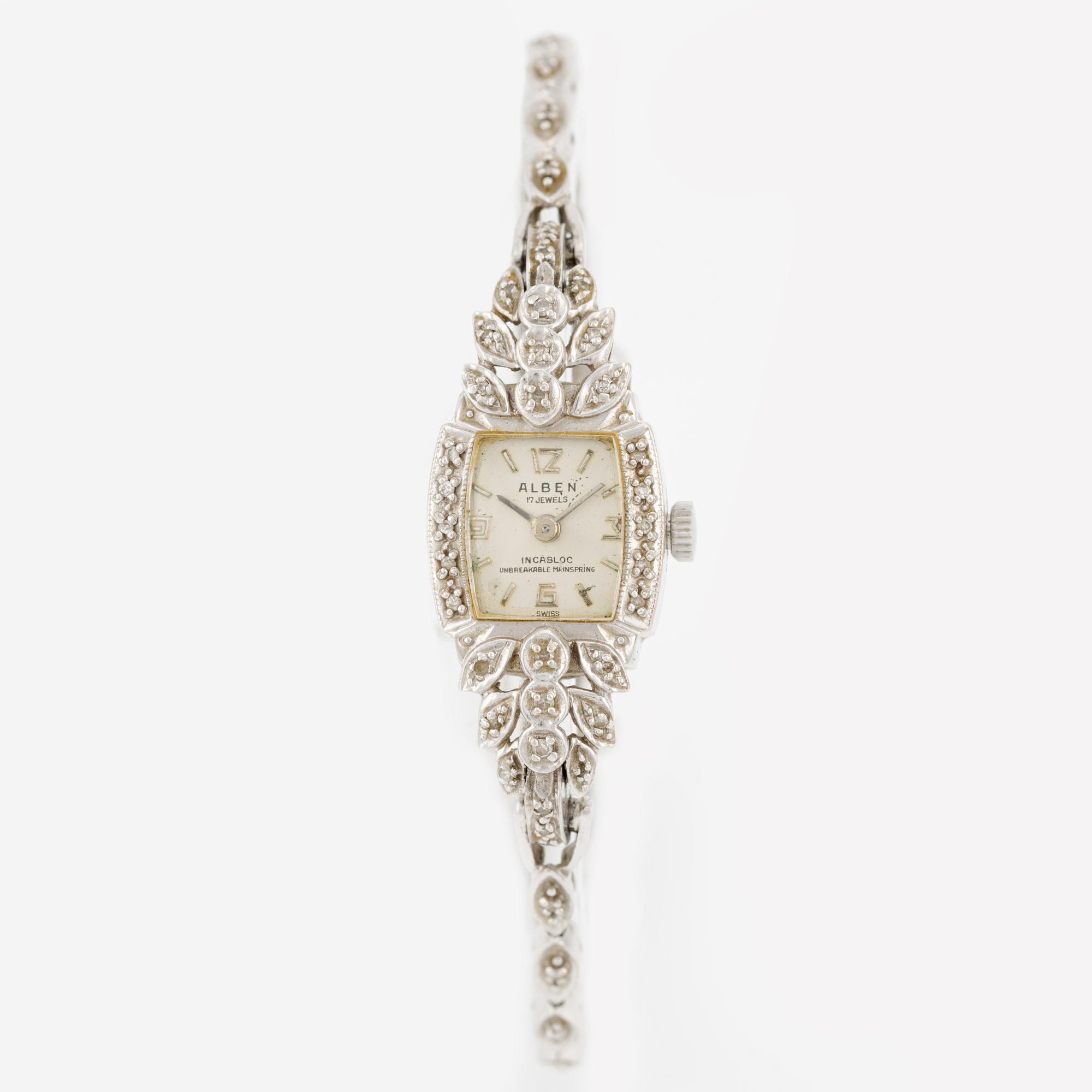 Alben, armbandsur, 14,5 mm.