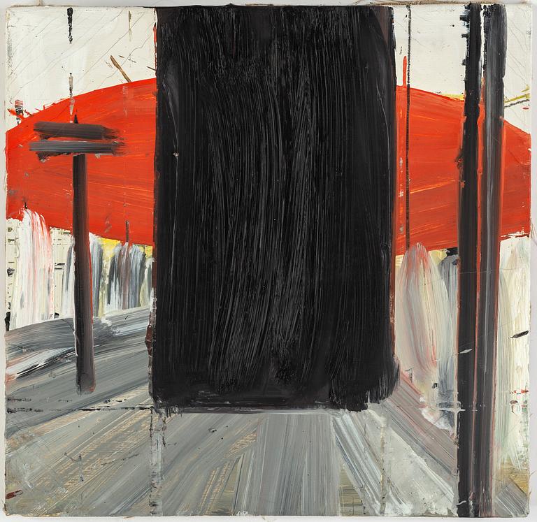 MARGARETA RABE, oil on canvas.