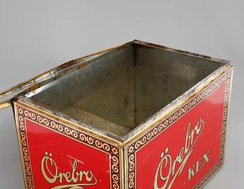 A box from Örebro Kex, middel of the 20th century.