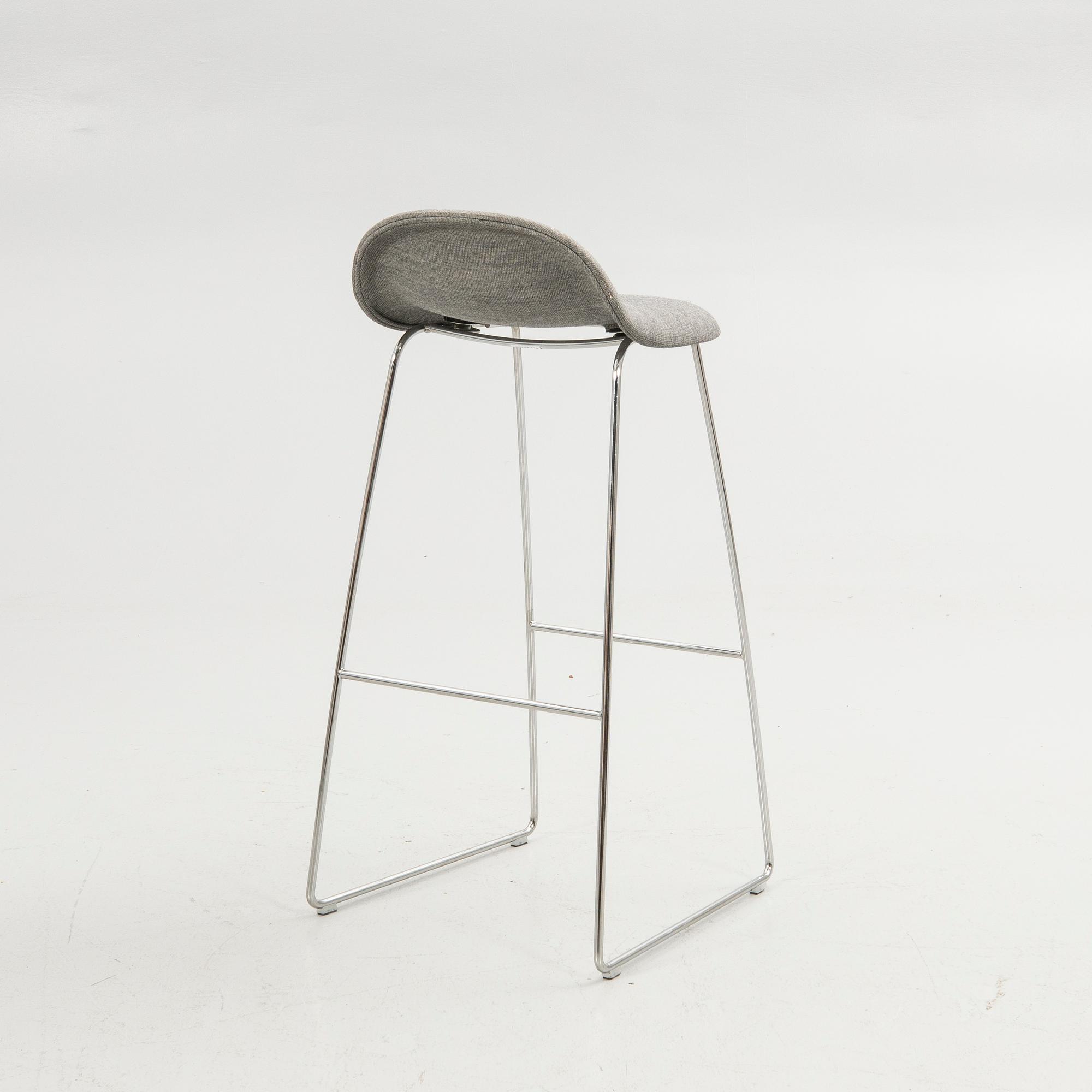 GamFratesi, bar stool, "3D", Gubi, Denmark.