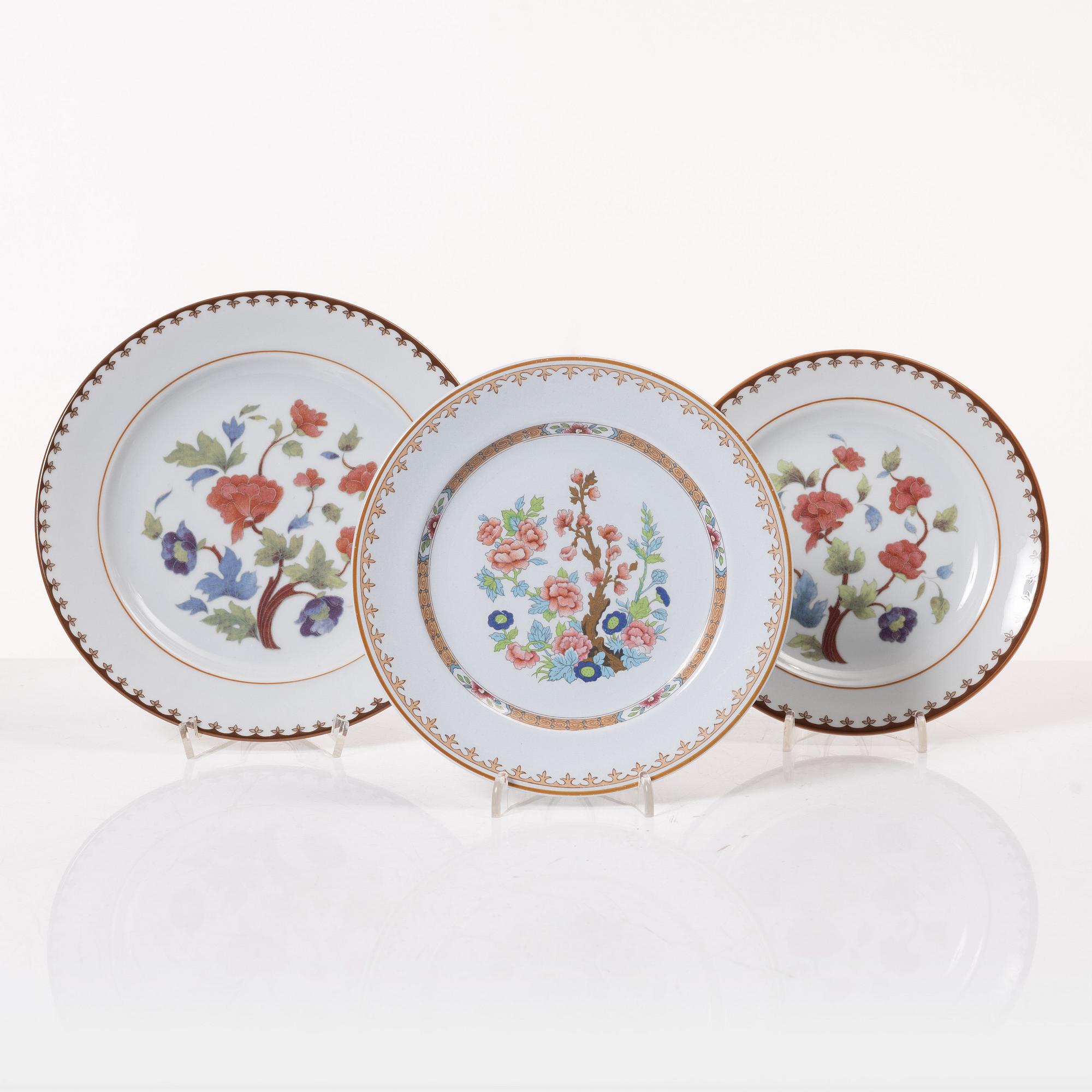 Kaffe- och teservis, 54 delar, "Lotus", Rörstrand, 1900-talets andra hälft.