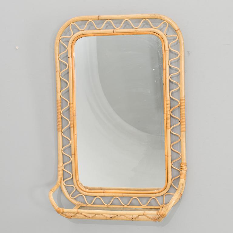 A bambu mirror, later part of the 20th century.