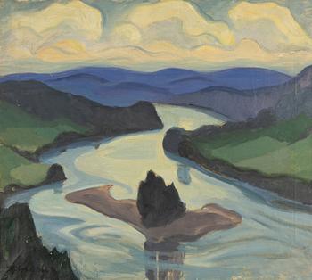Hjalmar Grahn, Flodlandskap.