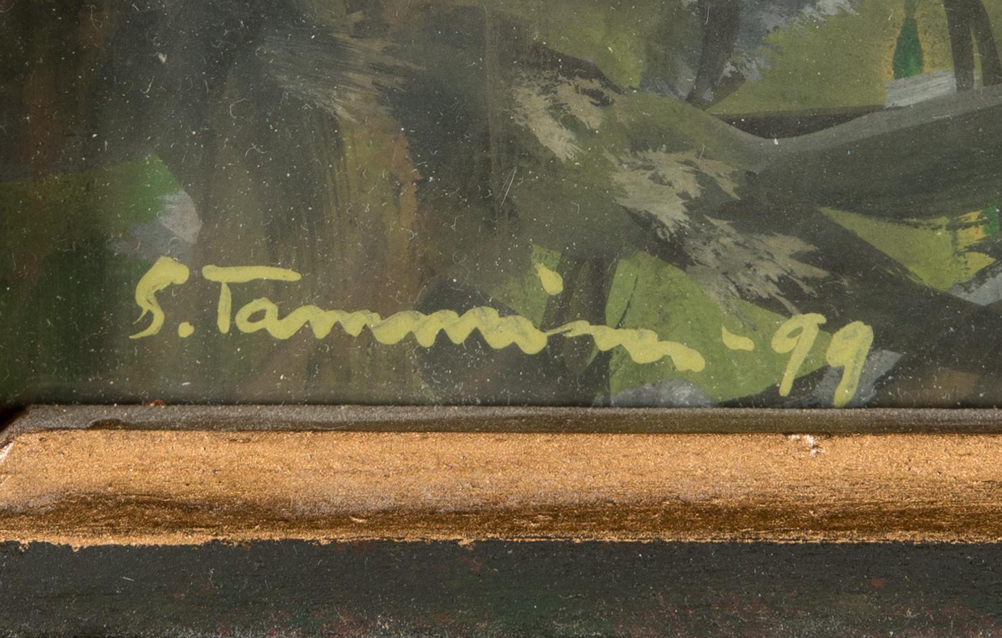 Seppo Tamminen, gouache, signed and dated-99.