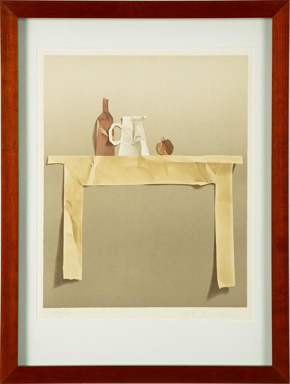 Yrjö Edelmann, "Artificial still life".