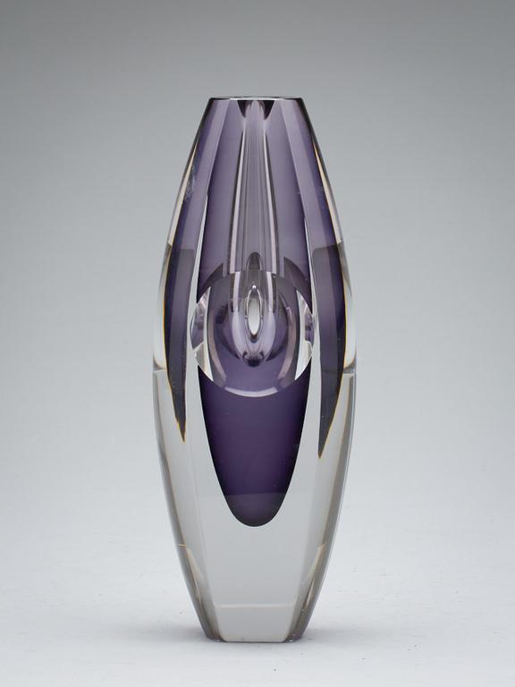 VAS, glas, Mona Morales Schildt, Kosta, signerad.