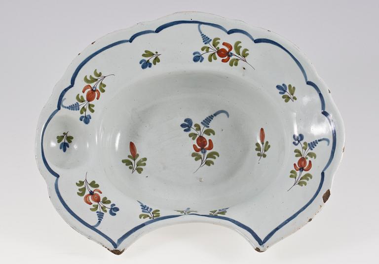 RAKSKÅL, fajans, 1700-tal.