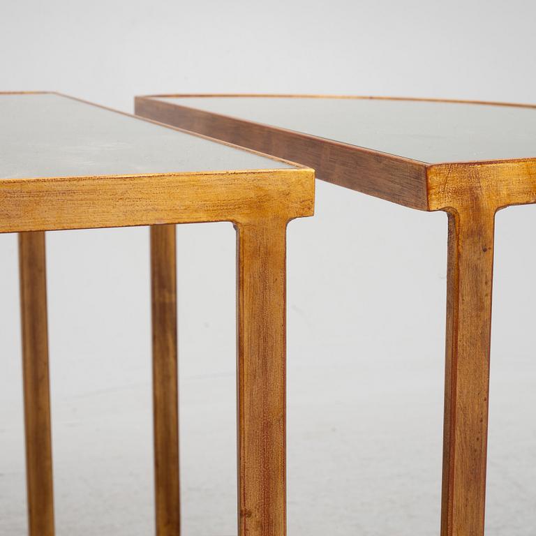 A three-piece coffee table, Oscar & Clothilde.