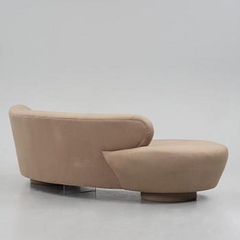 Vladimir Kagan, a "Serpentine" sofa, Directional, USA, 1970s-80s.