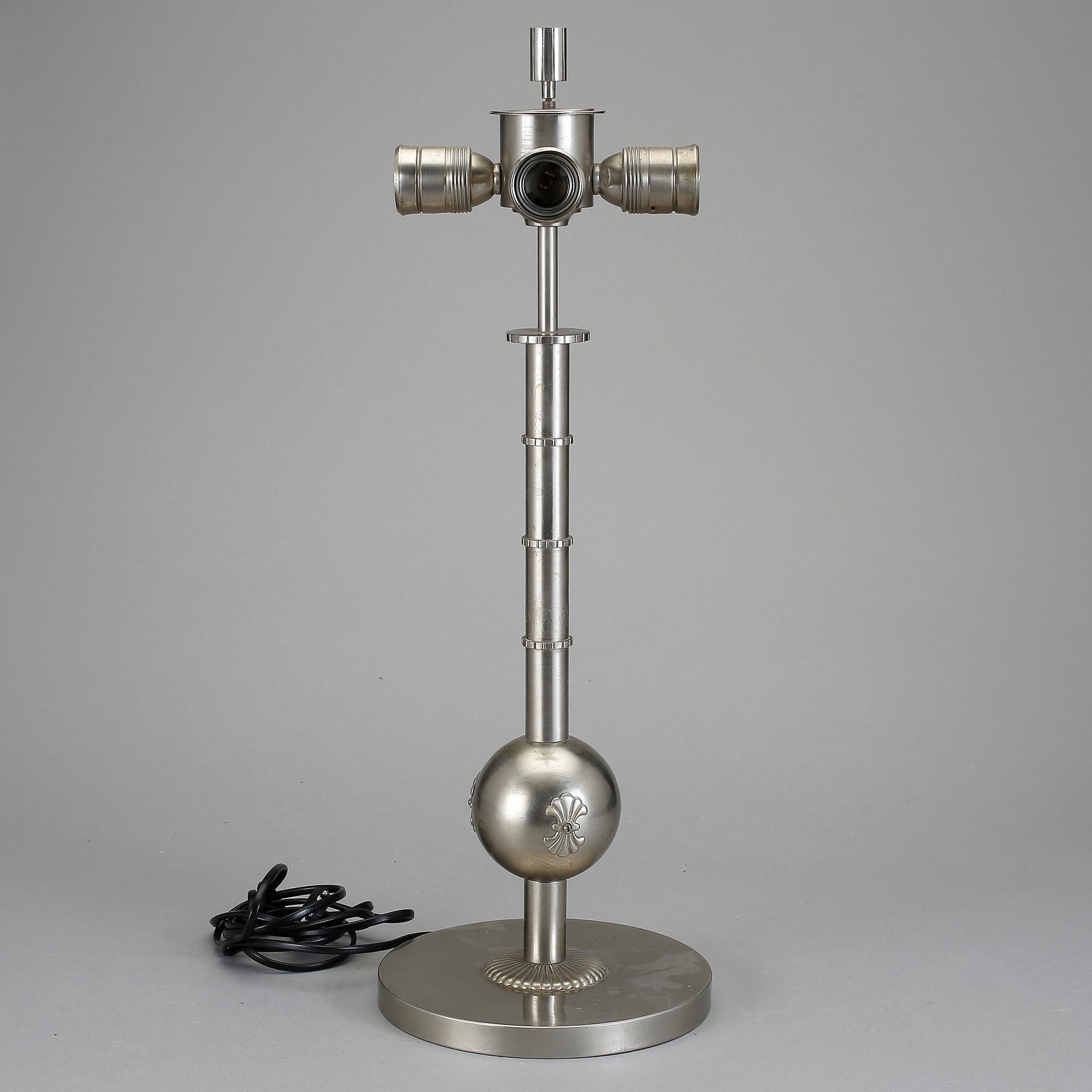BORDSLAMPA, art deco, 1930/40-tal.
