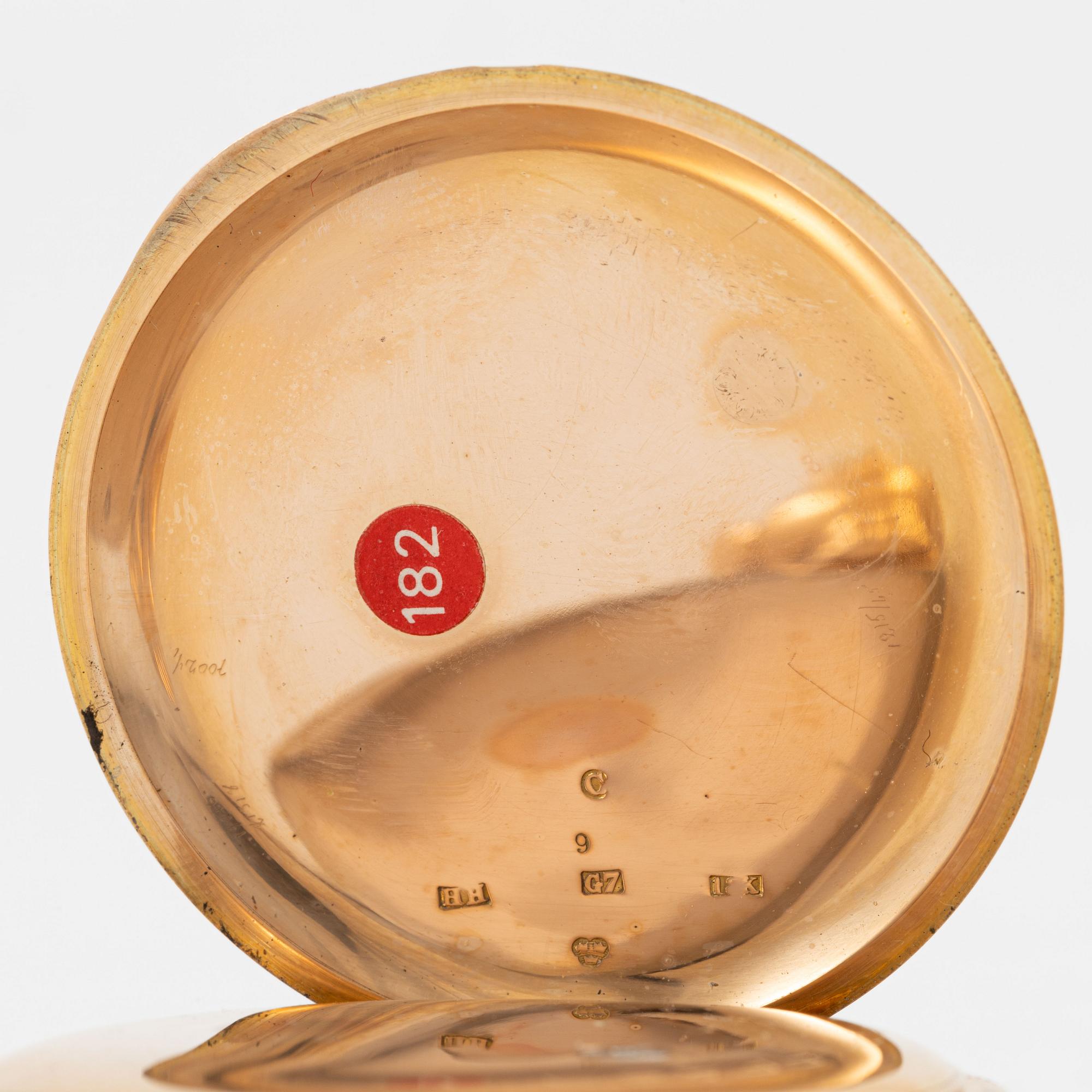 Halda, pocket watch, 50.5 mm.