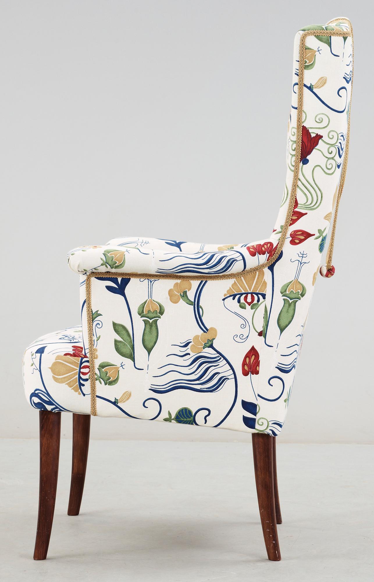 FÅTÖLJ, "Ane", Carl Malmsten, OH Sjögren Möbler.