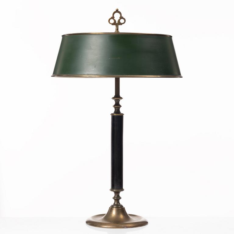 Melchior Wernstedt, a table lamp model "25760", Nordiska Kompaniet, 1920s.