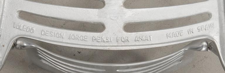 Jorge Pensi, four "Toledo" chairs for Amat-3 Spain.