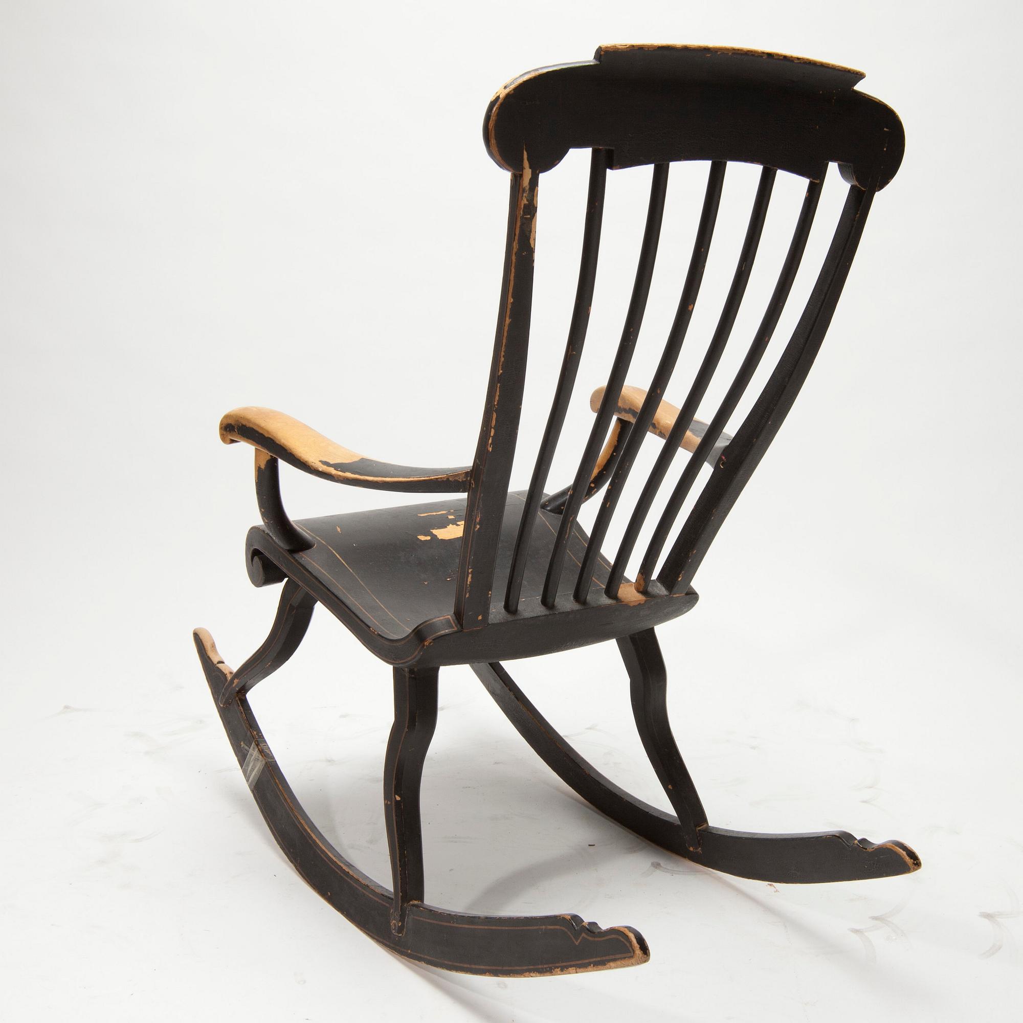 GUNGSTOL, barnstorlek, 1800-talets slut.