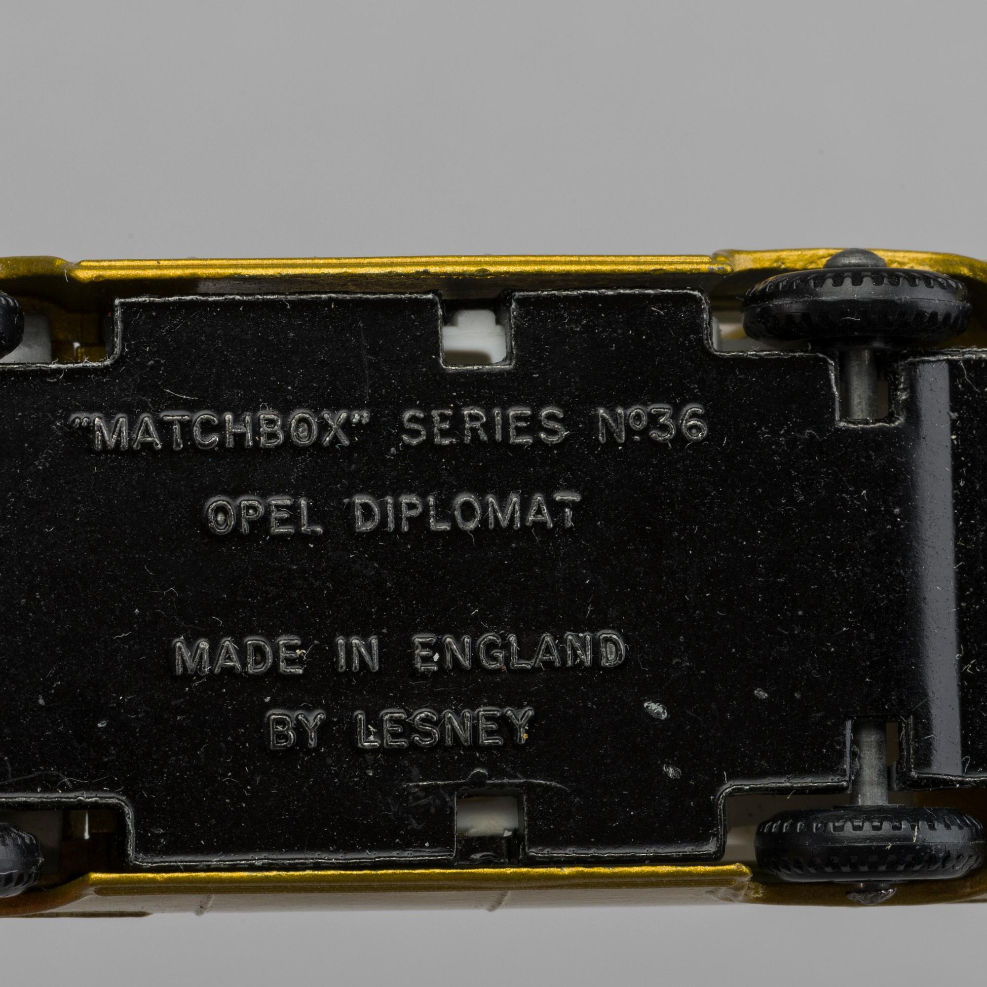 LESNEY MATCHBOX SERIES FOUR CARS.