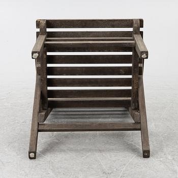 Carl Malmsten, Four 'Bergshamra' garden chairs.