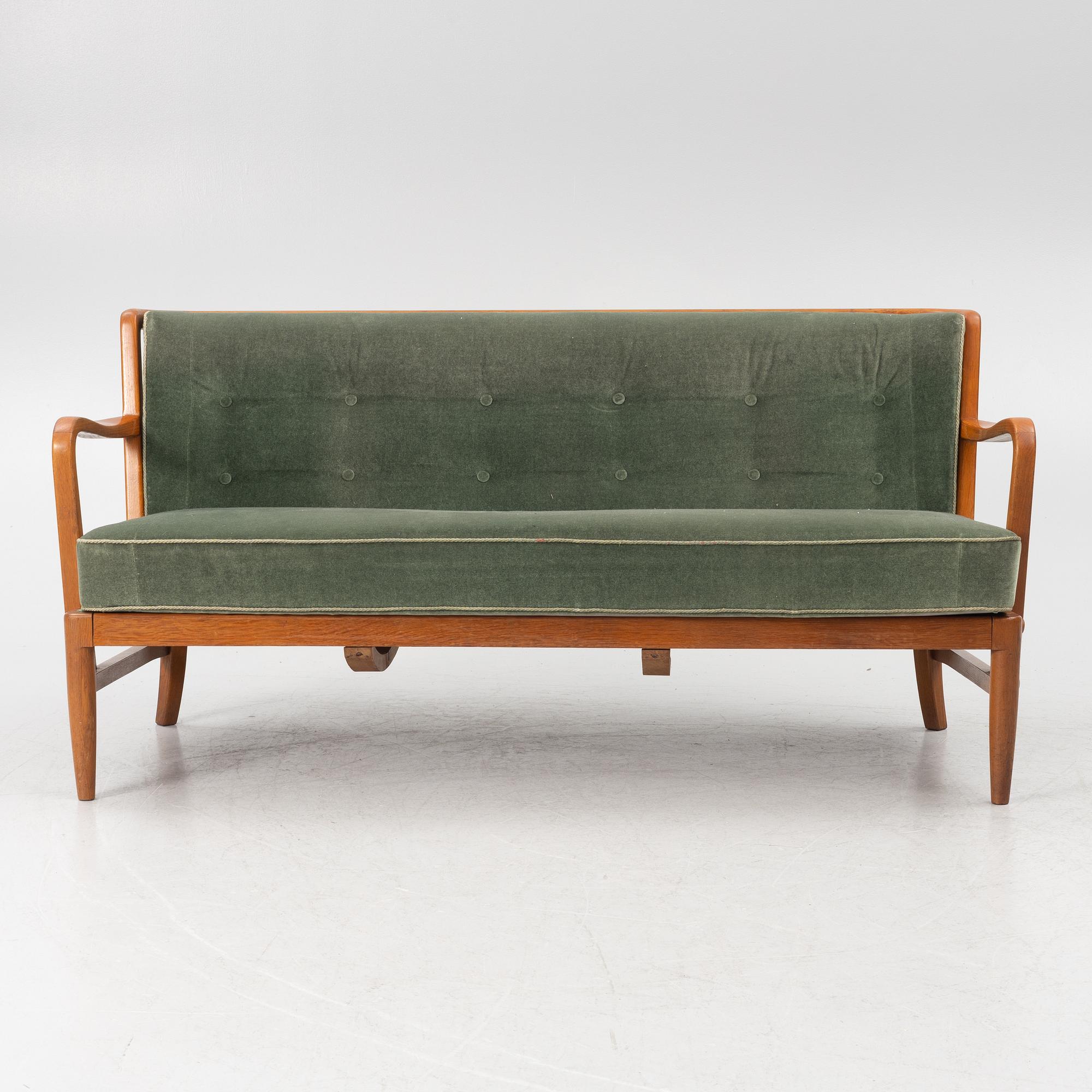 Otto Schulz, soffa, Boet, Göteborg, 1930-tal.