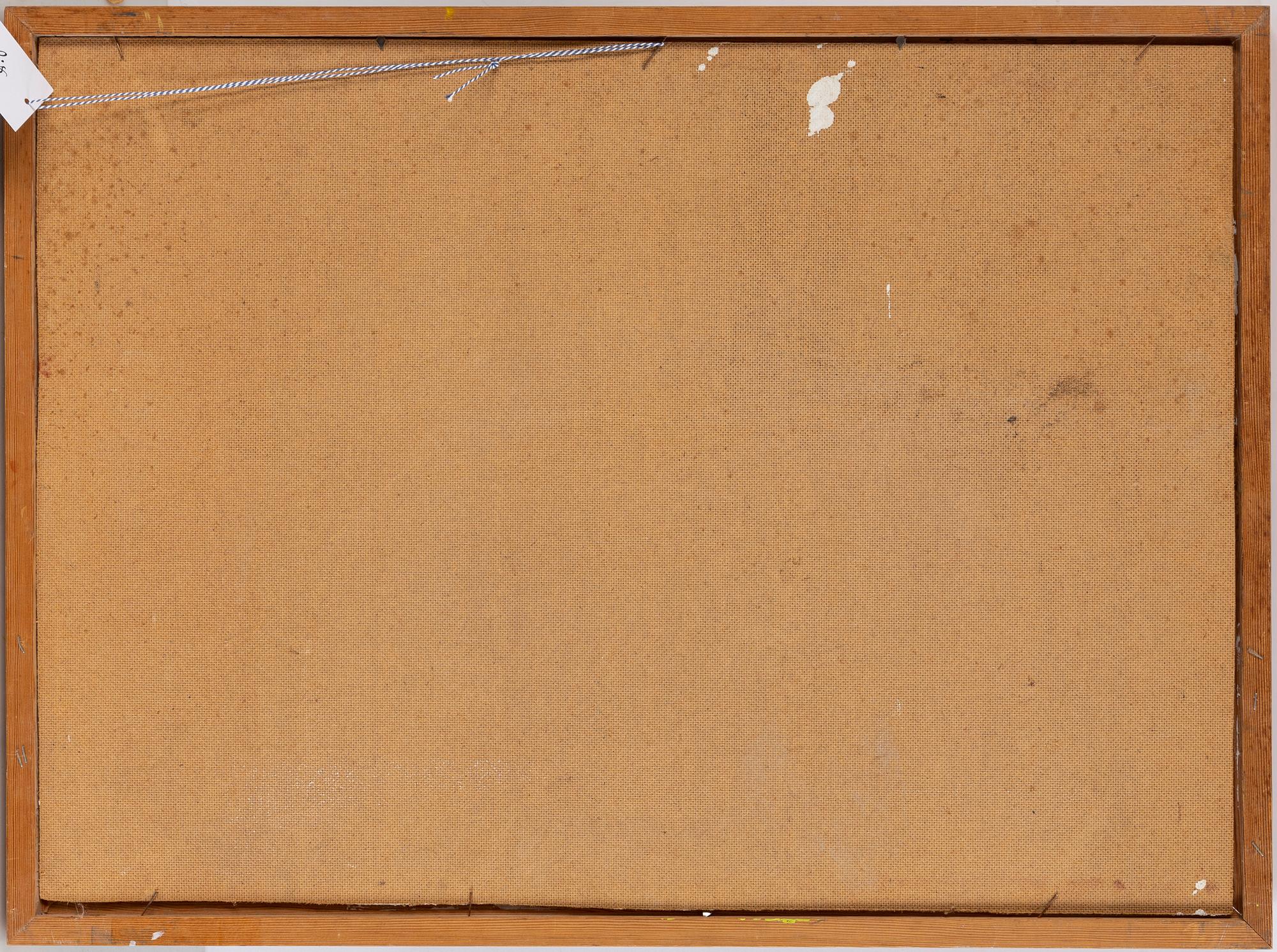 OLLE NYMAN, oil on panel, signed O. Nyman.