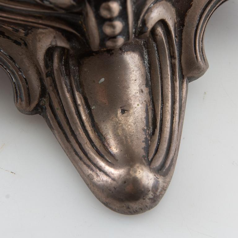 Candelabrum silver Louis XV style possibly Austria around 1900.