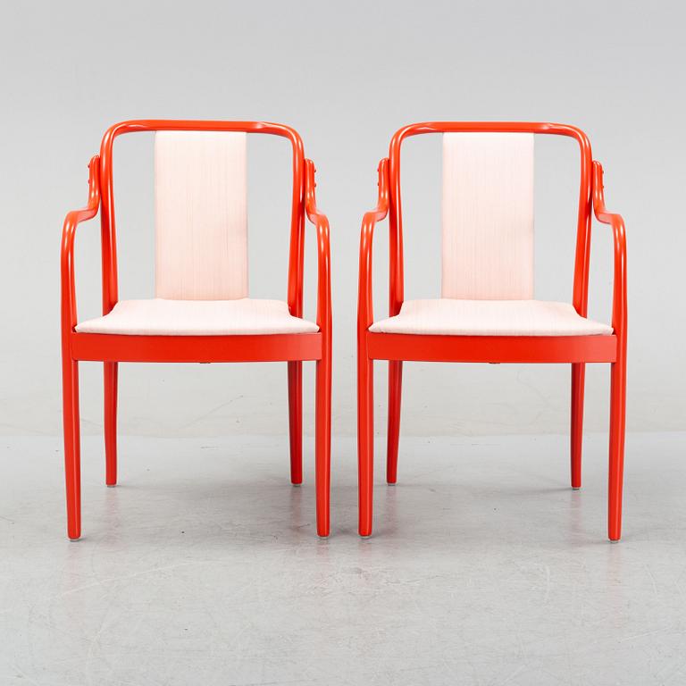 Jack Ränge and Beata Heuman, a pair of 'Kaiser' chairs, Gemla, Diö, 1982 and 2021.