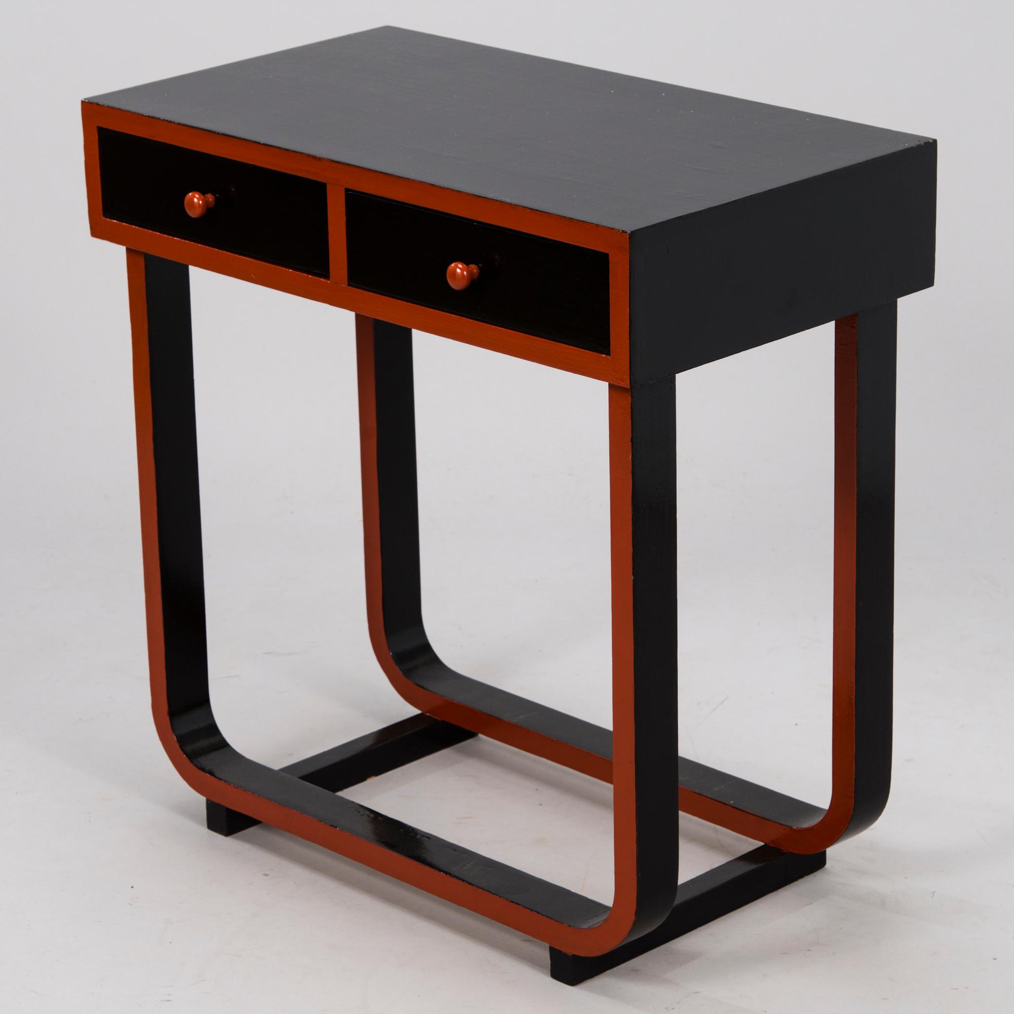 SIVUPÖYTÄ, puuta, Asko 1930-luku.