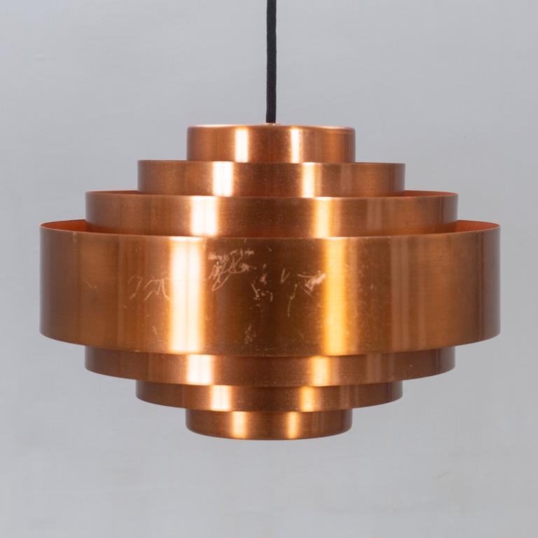 Jo Hammerborg, taklampa, Fog Mörup, Koppar.