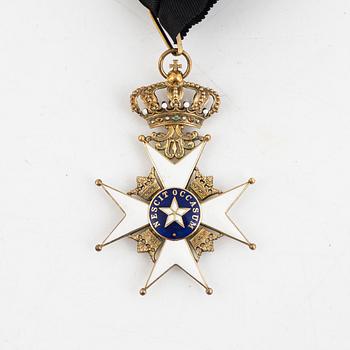 The Order of the North Star, Commander’s Cross, in case.