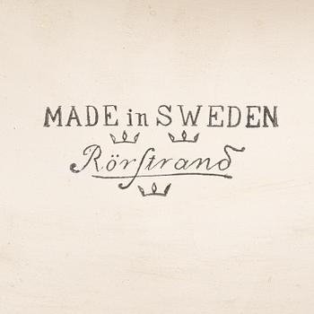 Pot on pedestal, Jugend, Rörstrand, early 20th century.