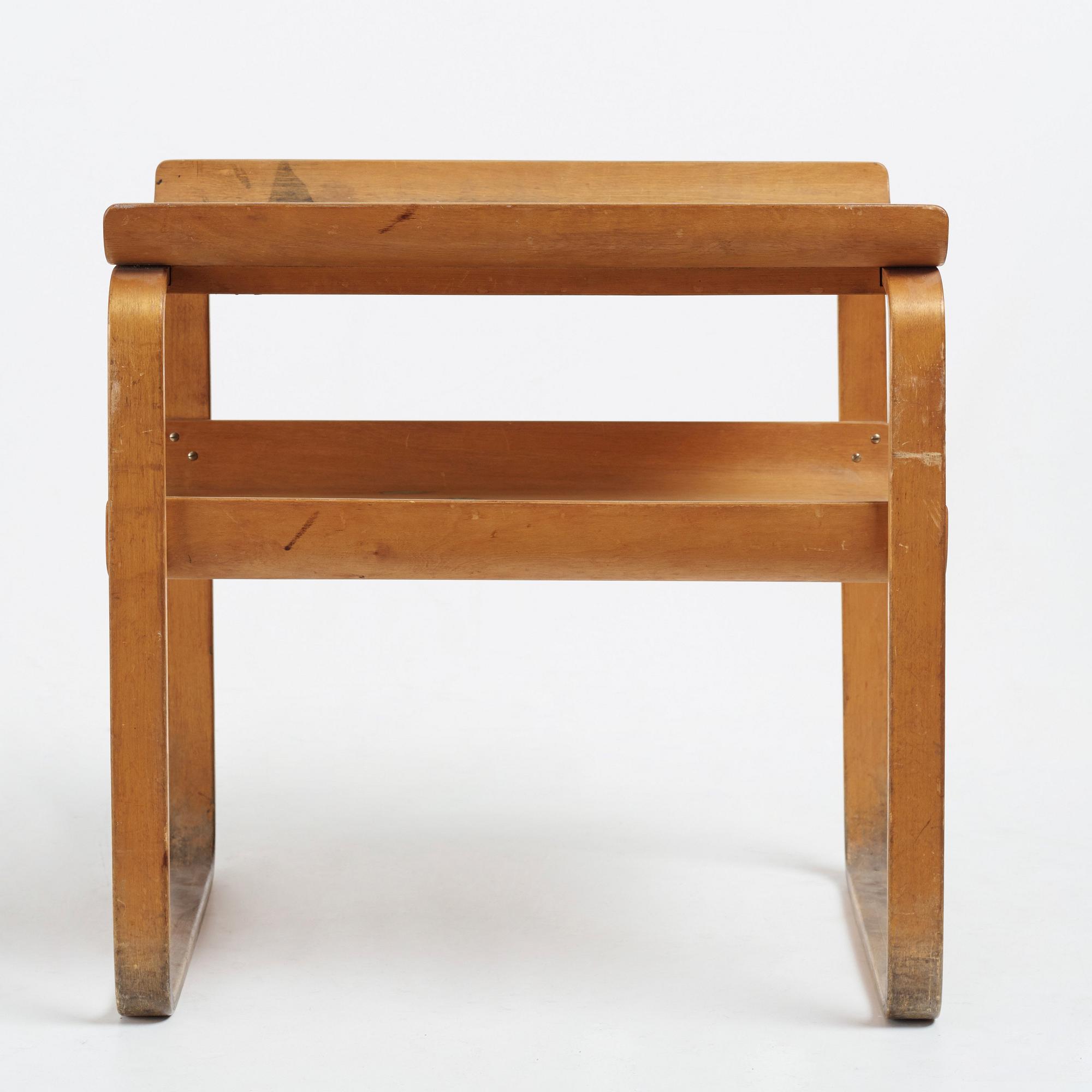 Alvar Aalto, a model 75 table  O.Y. Huonekalu-ja Rakennustyötehdas for Svenska Artek ( The Swedish Artek).