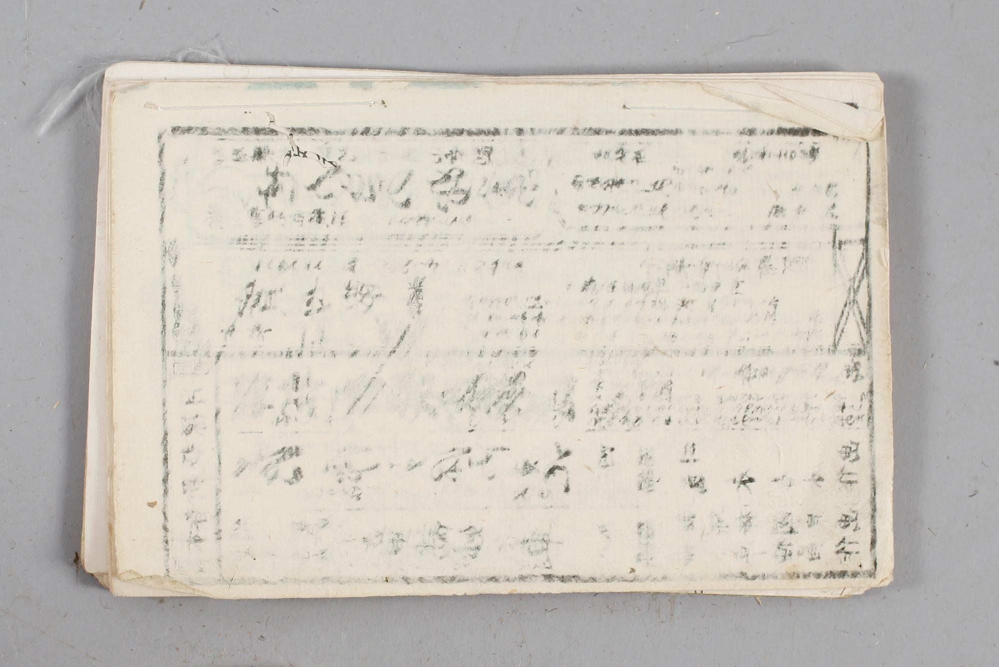 HASHIRA, träsnitt, BOK, förläggare Tsutaya Kichizo, samt TRÄSNITT, 6 st, Japan, 1800-tal.