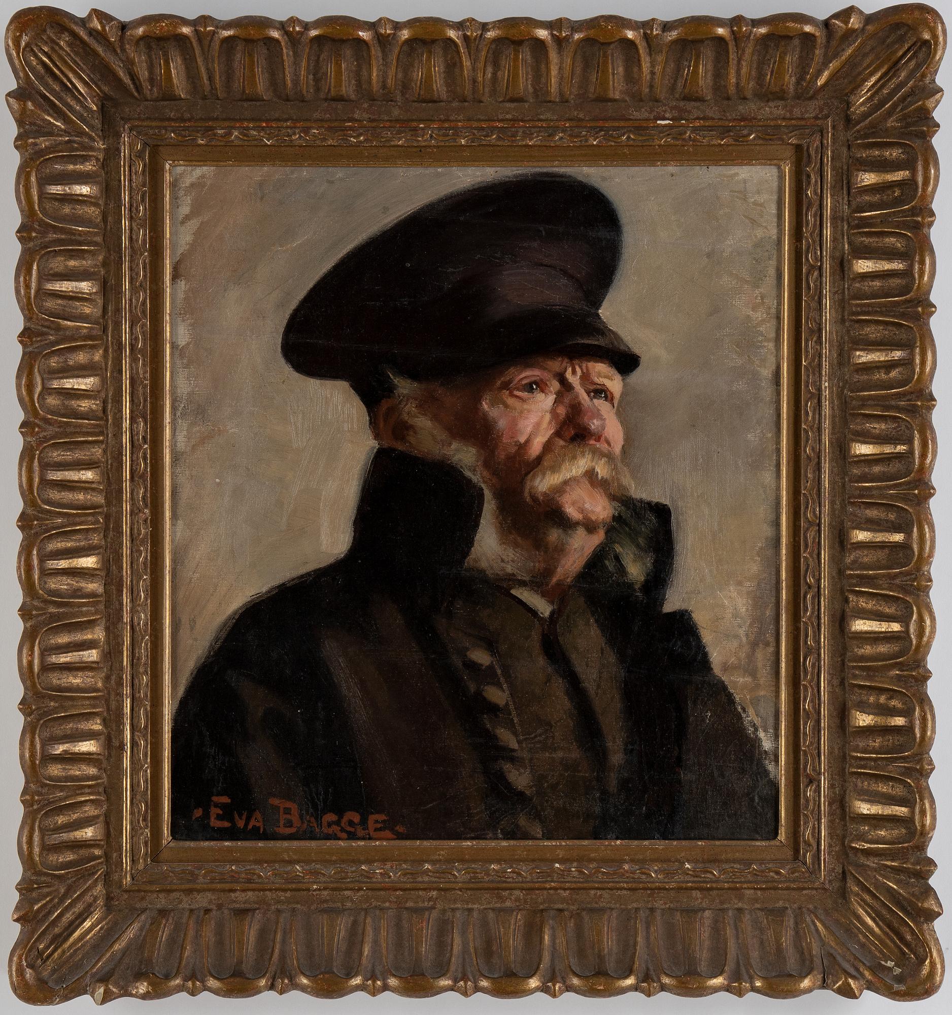 Eva Bagge, oil on canvas/panel, signed.