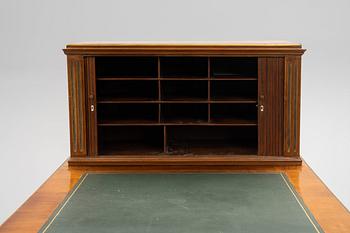 A late Gustavian style writing table, 19th century.