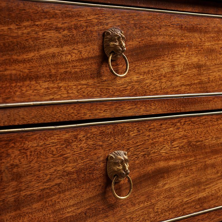 A late Gustavian writing commode.