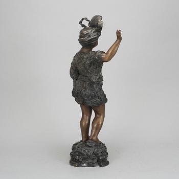 SKULPTUR, brons, osignerad.